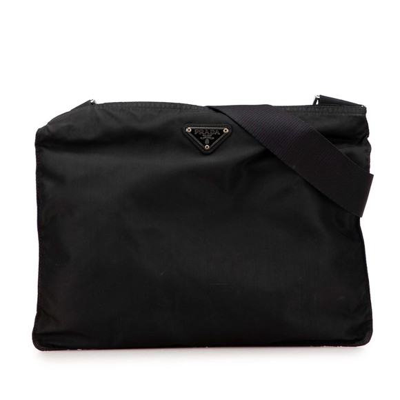 Pre-Loved Prada Tessuto Zip Top Crossbody - Picture 1 of 10
